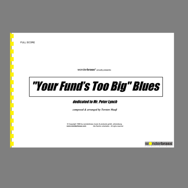 "YOUR FUND'S TOO BIG" BLUES [bigband]