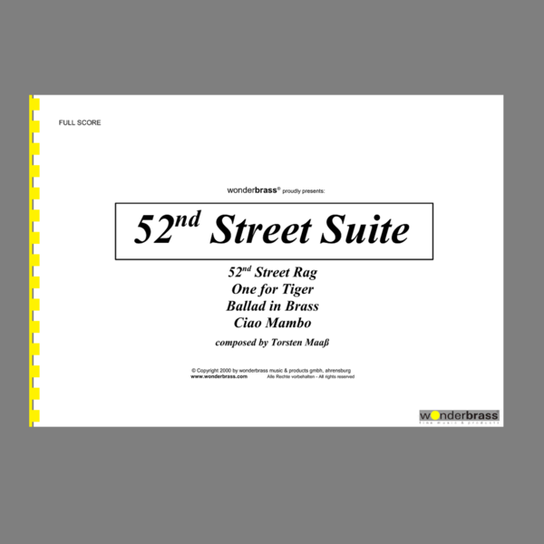 52ND STREET SUITE [brass quintet]