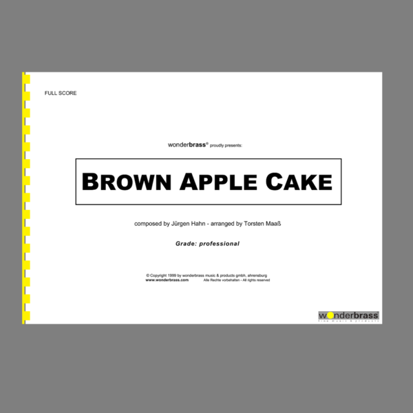 BROWN APPLE CAKE (professional) [bigband]