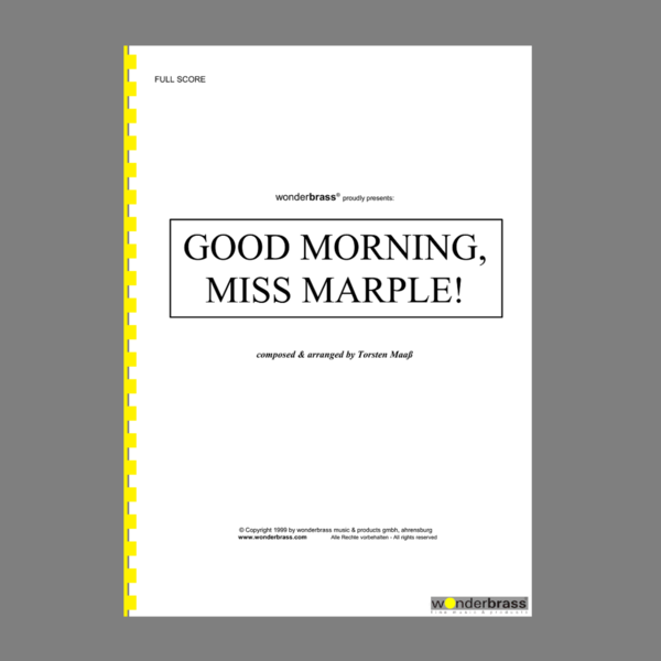 GOOD MORNING, MISS MARPLE! [bigband]
