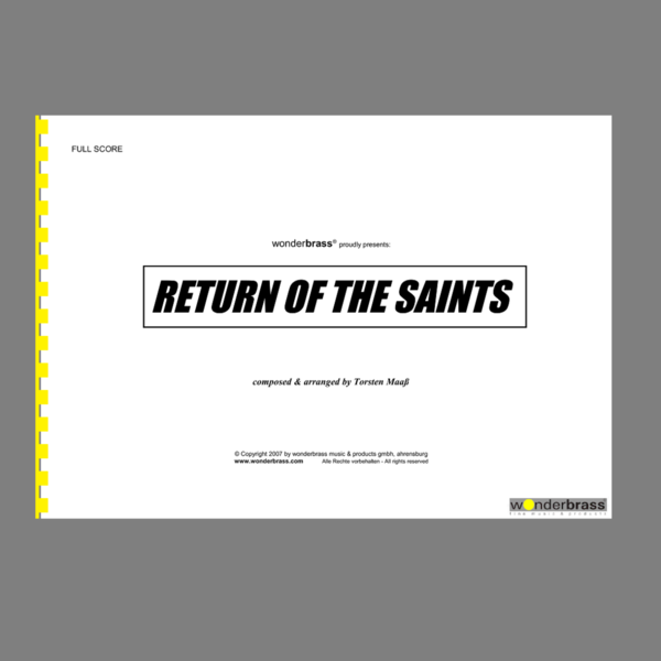 RETURN OF THE SAINTS [bigband]