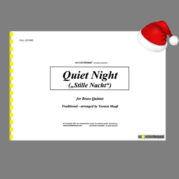 QUIET NIGHT ("Stille Nacht") [brass quintet]